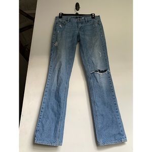 J Crew Matchstick Distressed Jeans